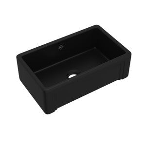 Shaws RC4018 40" Egerton Double Bowl Farmhouse Apron Front Fireclay Kitchen Sink