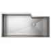 ROHL RGK3016 Culinario 35" Single Bowl Stainless Steel Kitchen Sink