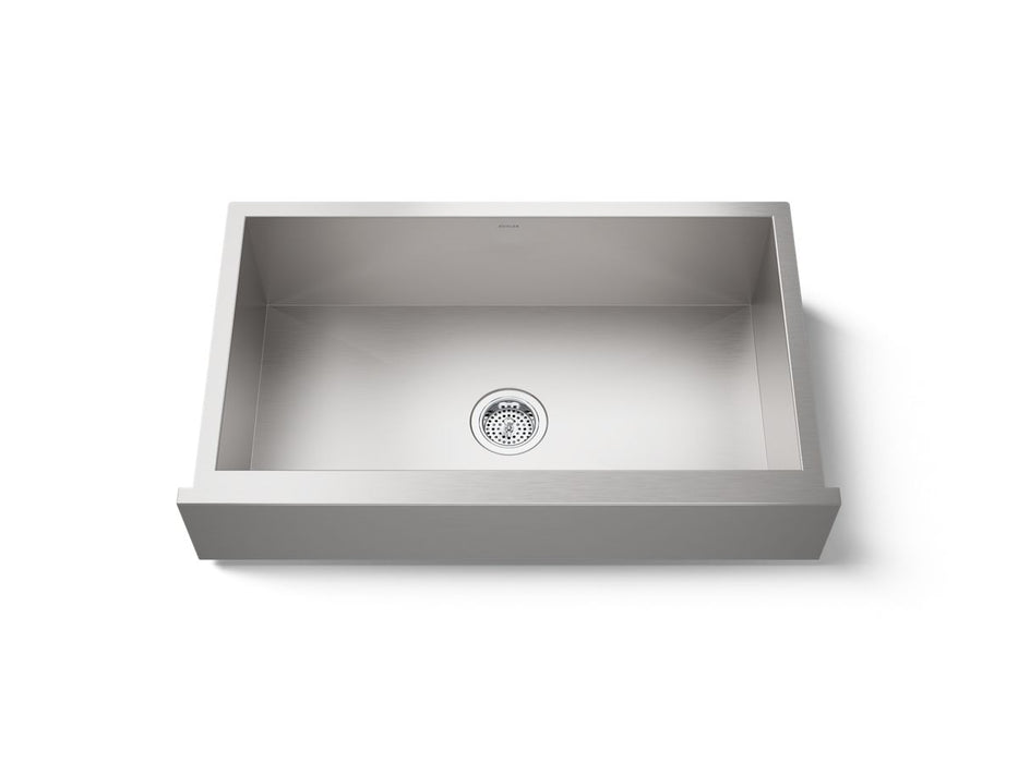 KOHLER K-RH20910 Lyric 34" Undermount Single-bowl Farmhouse Kitchen Sink - angled product view