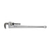 RIDGID 31090 Pipe Wrench, 10 in OAL, 1-1/2 in Jaw, Serrated Jaw, I-Beam Handle, Steel Jaw