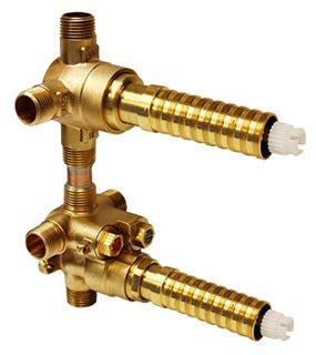 ROHL R1053BD 1/2" Thermostatic Rough Valve-In With Integrated Three Outlet Dedicated Diverter