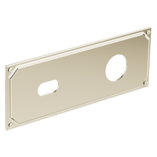 Brizo Invari: Wallmount Lavatory Escutcheon Plate
