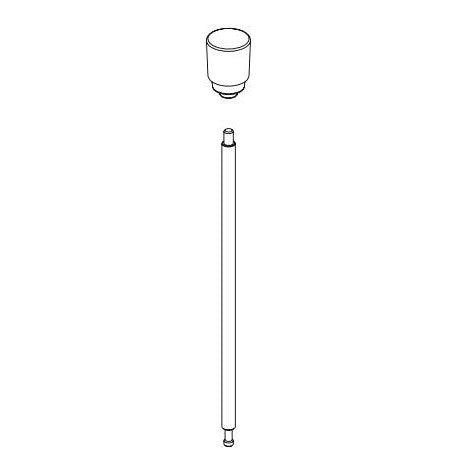 Delta Saylor RP102140CZ Roman Tub - Lift Rod and Finial
