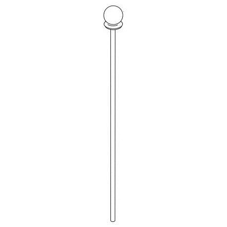 Delta RP103398SS Lift Rod Assembly
