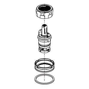 Delta Lampard RP103426 Bonnet & Cartridge Assembly