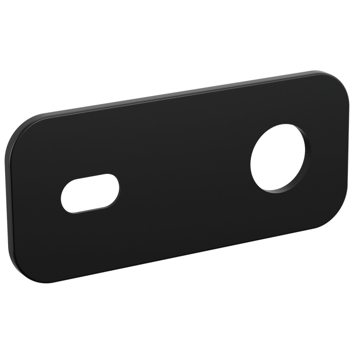 Brizo Roccesco RP103996BL Optional Wall Plate Lavatory Escutcheon - Matte Black