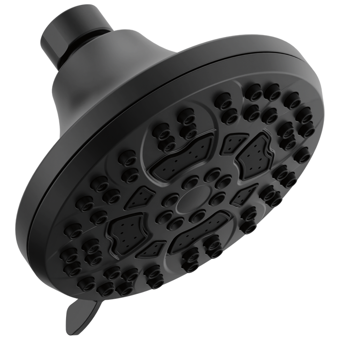 Peerless Flute RP104040BL Shower Head - Matte Black