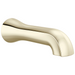 Delta Bonacci RP104078PNPR Non-Diverter Tub Spout - Lumicoat Polished Nickel
