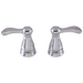Delta RP47831 Apex Two Metal Lever Handle Kit with Set Screws
