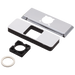 Delta Dryden Escutcheon - 3 Hole - 1H Bathroom