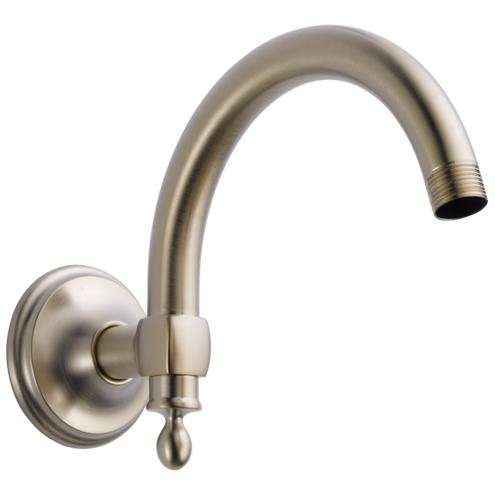 Brizo Brizo Brizo Universal Showering: 10" Classic Wall Mount Shower Arm And Flange