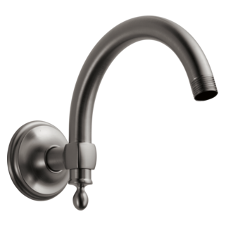 Brizo Universal Showering: 10" Classic Wall Mount Shower Arm And Flange