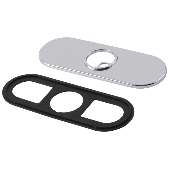 Delta Trinsic Escutcheon and Gasket - 3 Hole - 1H Bathroom