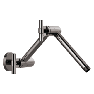 Brizo Universal Showering: Linear Round Jointed Wall Mount Shower Arm And Flange