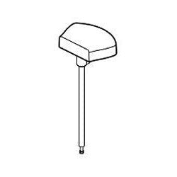 Delta Zura RP84830CZ Lift Rod and Finial - Diverter Roman Tub