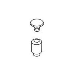 Delta RP84929BL Set Screw & Button - Volume Control Handle - T27T Series