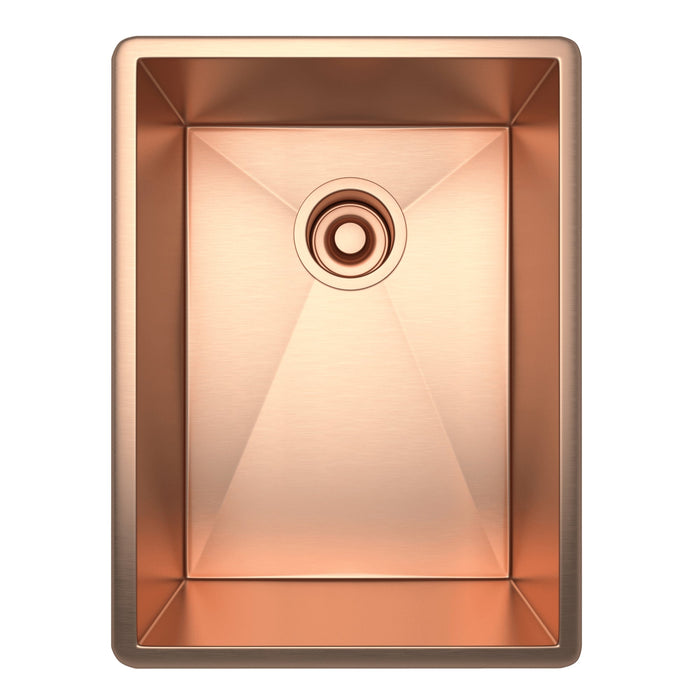 ROHL RSS1318 Forze 13" Single Bowl Stainless Steel Kitchen Or Bar/Food Prep Sink