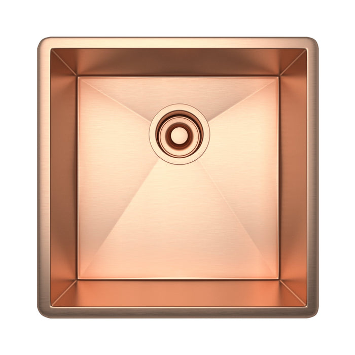 ROHL RSS1515 Forze 15" Single Bowl Stainless Steel Kitchen Or Bar/Food Prep Sink