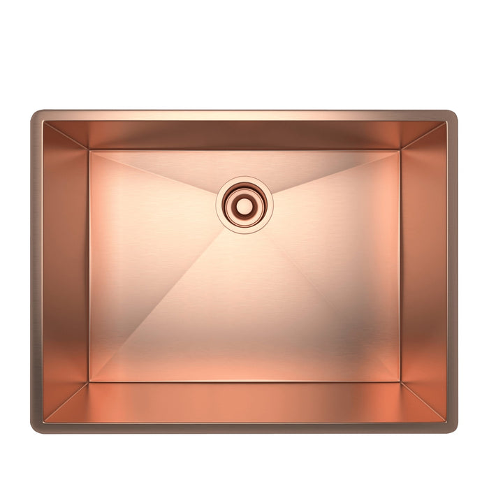 ROHL RSS2418 Forze 24" Single Bowl Stainless Steel Kitchen Sink