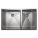 ROHL RSS3118 Forze 31" 1 1/2 Bowl Stainless Steel Kitchen Sink