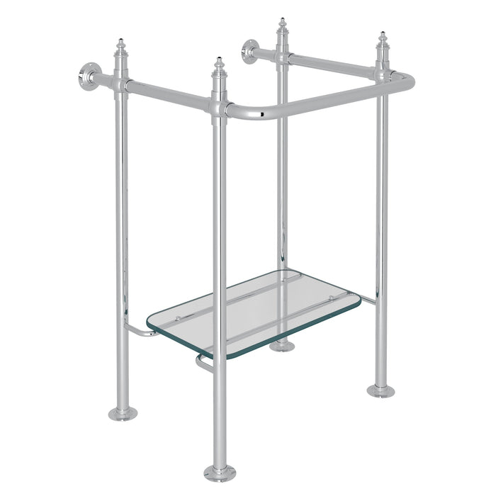 ROHL RW2231 Wash Stand With Glass Shelf