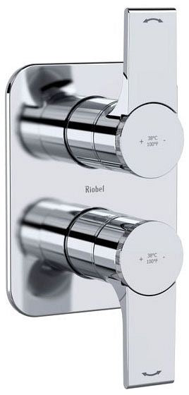 Riobel FR83 Fresk 3/4" Therm & Pressure Balance Multi-Function System