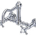 ROHL A1456 Acqui® Wall Mount Bridge Kitchen Faucet With Column Spout