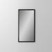 Main Line 15-1/4" x 30" x 6" rosemont framed cabinet in classic gray interior and brushed black finish with right hinge and electric option
