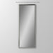 Main Line 15-1/4" x 39-3/8" x 4" rosemont framed cabinet in classic gray interior and brushed nickel finish with right hinge and electric option