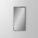 Main Line 19-1/4" x 39-3/8" x 4" rosemont framed cabinet in classic gray interior and chrome finish with reversible hinge (non-handed)