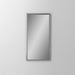 Main Line 19-1/4" x 39-3/8" x 6" rosemont framed cabinet in classic gray interior and satin nickel finish with right hinge and electric option