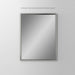 Main Line 23-1/4" x 30" x 6" rosemont framed cabinet in classic gray interior and brushed nickel finish with reversible hinge (non-handed)