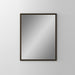 Main Line 23-1/4" x 30" x 6" rosemont framed cabinet in classic gray interior and brushed bronze finish with left hinge and electric option