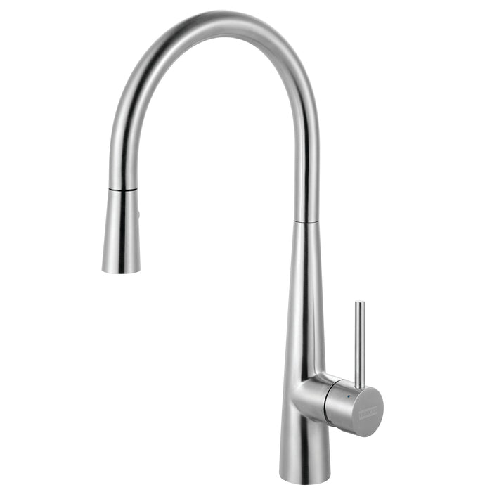 Franke Steel STL-PD Single Handle Pull-Down Kitchen Faucet - Stainless Steel