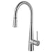 Franke Steel STL-PR Single Handle Pull-Down Kitchen Faucet - Stainless Steel