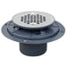 Sioux Chief 821-200P 2" PVC Shower Pan Drain - 4-1/4" Round Screw On Strainer | 821 Series