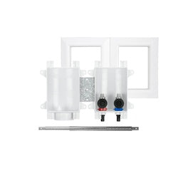 Sioux Chief 696-G2303XF OxBox Washing Machine Outlet Box, 1/2 in, PEX Connection, ABS, 7-1/4 in H x 11-1/2 in W