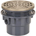 Sioux Chief 842-3PNR Specialties 842 Series Adjustable Floor Drain, On-Grade Collection, 3 in Nominal, Nickel Bronze