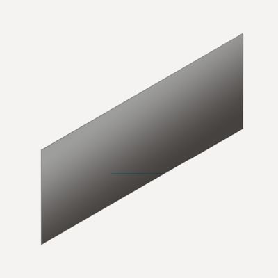 Robern Cartesian & Profiles Side Kit, 7-1/2" H x 21" D