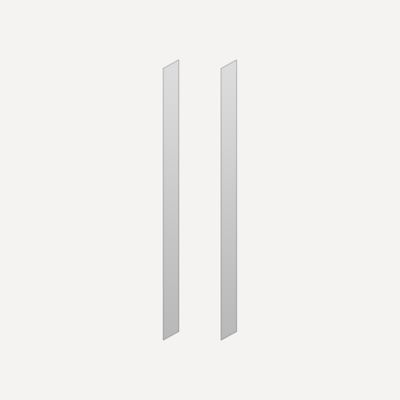 Robern Cabinet Side Kits, 6" x 30" x 2/25", Semi-Recessed, For M Series, Profiles and Main Line Cabinets