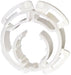Sioux Chief 558-M23R 1/2" & 3/4" CTS PipeEye Plastic Tube Insulator (Flame Retardant & Glueable)