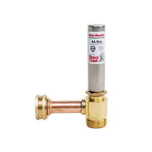 Sioux Chief 660-HB MiniRester Water Hammer Arrestor, 3/4 in Connection, 250 psig Working, 1500 psig Burst Pressure