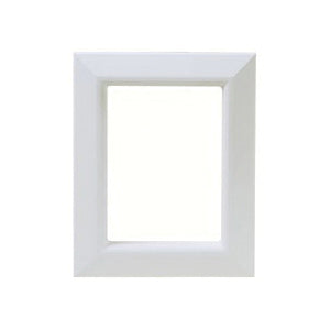 Sioux Chief 696-1F Textured Single Frame, ABS, Painted, White