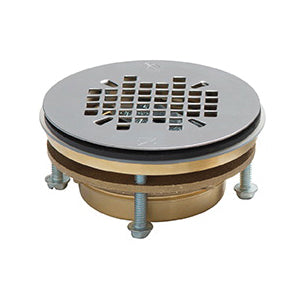 Sioux Chief 827-2J JackRabbit 827 Series Shower Module Drain, 2 in, 4-1/4 in Grid, Stainless Steel Grid