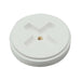 Sioux Chief 878-30 Slotted Flush Plug With Threaded Brass Insert, Fits Pipe Size: 3 in, 3 in Dia x 7/8 in THK Plug