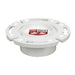 Sioux Chief 883-PT TKO 883 Series Knockout Closet Flange, 3 in ID, 6.94 in OD, 4 in Pipe, 2.2 in L, PVC