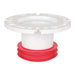 Sioux Chief 886-GP PushTite 886 Series Push-In Closet Flange, 4 in ID, 7 in OD, 4 in Pipe, 3-7/8 in L, ABS