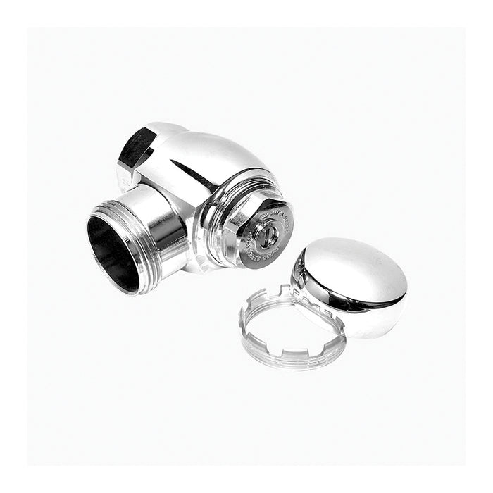 Sloan Valve Company 3308384 Bak-Chek Screwdriver Angle Stop With Vandal-Resistant Cap, NPTF Connection, Chrome