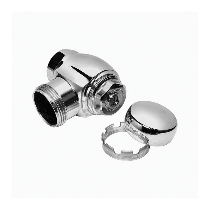 Sloan Valve Company 3308386 Bak-Chek Screwdriver Angle Stop With Vandal-Resistant Cap, NPTF Connection, Chrome