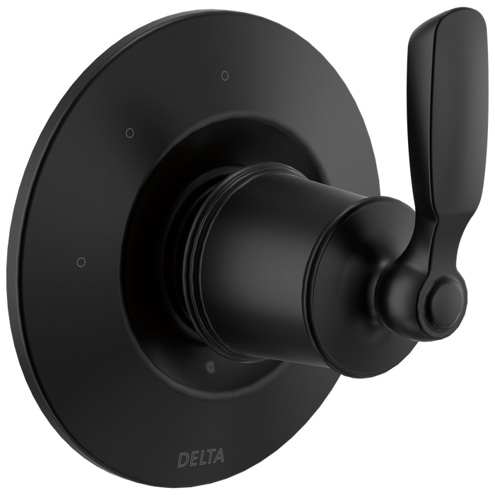 Delta Woodhurst T11832 3-Setting 2-Port Diverter Trim - Matte Black